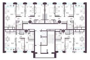 3-к квартира, вторичка, 82м2, 12/18 этаж