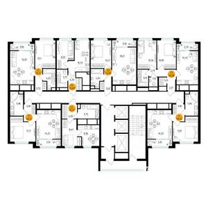 1-к квартира, вторичка, 40м2, 3/25 этаж