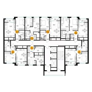 1-к квартира, вторичка, 40м2, 10/25 этаж