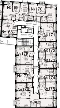 3-к квартира, вторичка, 81м2, 2/23 этаж