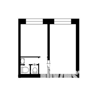 1-к квартира, вторичка, 28м2, 4/9 этаж