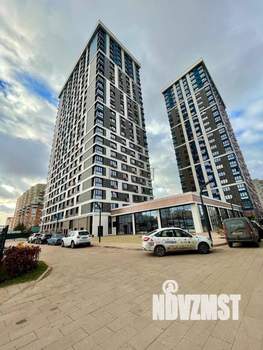 1-к квартира, сданный дом, 44м2, 23/25 этаж