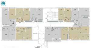 2-к квартира, вторичка, 72м2, 9/20 этаж