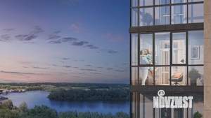 1-к квартира, строящийся дом, 45м2, 7/8 этаж