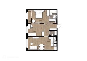 2-к квартира, вторичка, 65м2, 10/17 этаж