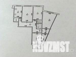 4-к квартира, вторичка, 93м2, 8/10 этаж