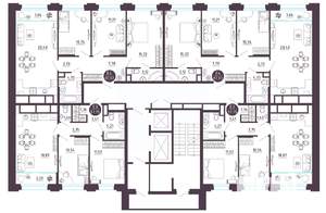 2-к квартира, вторичка, 58м2, 6/18 этаж