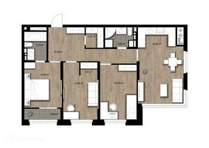 3-к квартира, вторичка, 84м2, 2/17 этаж