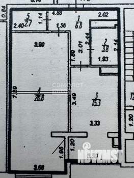 2-к квартира, вторичка, 57м2, 13/19 этаж