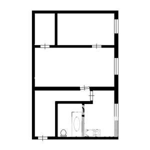 2-к квартира, вторичка, 43м2, 5/5 этаж