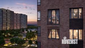 1-к квартира, строящийся дом, 36м2, 4/16 этаж