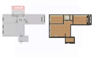 3-к квартира, вторичка, 92м2, 5/10 этаж