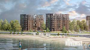 2-к квартира, строящийся дом, 69м2, 2/8 этаж