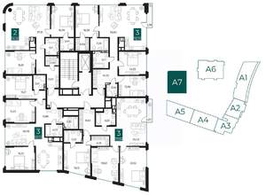 3-к квартира, вторичка, 124м2, 4/8 этаж