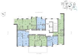 1-к квартира, вторичка, 49м2, 2/22 этаж