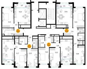 2-к квартира, вторичка, 60м2, 19/25 этаж