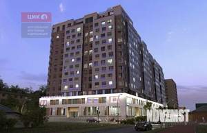 1-к квартира, строящийся дом, 46м2, 3/15 этаж