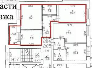 2-к квартира, вторичка, 52м2, 7/10 этаж