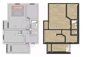 3-к квартира, вторичка, 82м2, 4/17 этаж