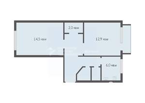 2-к квартира, вторичка, 45м2, 5/5 этаж
