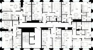 2-к квартира, вторичка, 72м2, 10/20 этаж