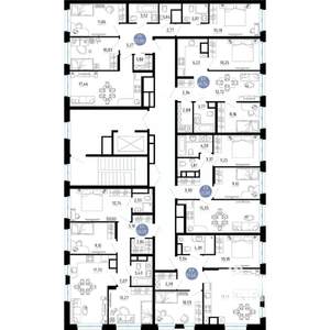 2-к квартира, вторичка, 51м2, 10/14 этаж