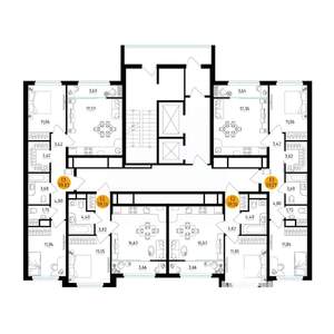 2-к квартира, вторичка, 60м2, 21/25 этаж