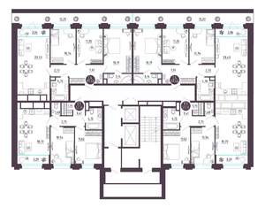 3-к квартира, вторичка, 96м2, 2/18 этаж
