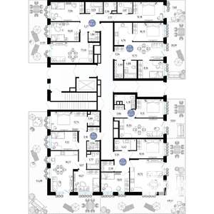 2-к квартира, вторичка, 102м2, 1/14 этаж