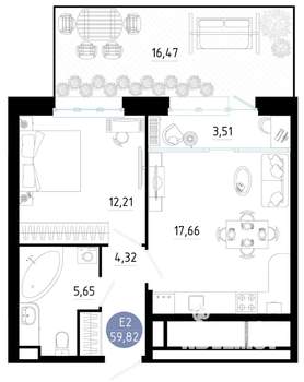 Фото квартиры на продажу (1)