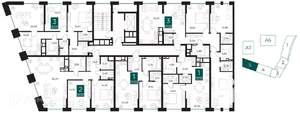 2-к квартира, вторичка, 87м2, 8/14 этаж
