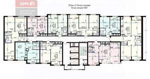 2-к квартира, вторичка, 66м2, 3/25 этаж