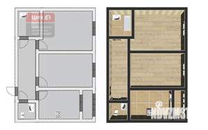 2-к квартира, вторичка, 73м2, 15/15 этаж
