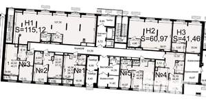 1-к квартира, вторичка, 36м2, 1/23 этаж