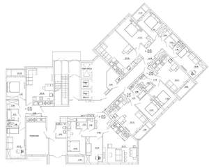 2-к квартира, вторичка, 72м2, 1/26 этаж