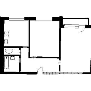 2-к квартира, вторичка, 52м2, 4/9 этаж
