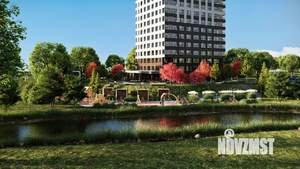 1-к квартира, вторичка, 45м2, 15/25 этаж