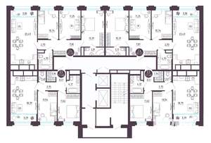 3-к квартира, вторичка, 82м2, 12/18 этаж