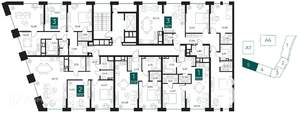 2-к квартира, вторичка, 87м2, 3/14 этаж