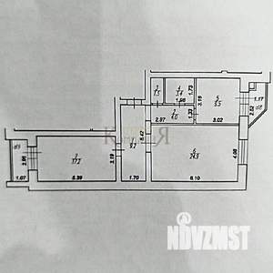 2-к квартира, вторичка, 70м2, 1/8 этаж