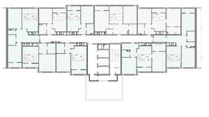 2-к квартира, вторичка, 70м2, 14/25 этаж