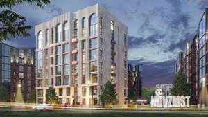 2-к квартира, строящийся дом, 93м2, 1/8 этаж