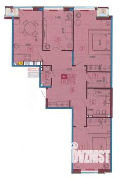 3-к квартира, вторичка, 117м2, 5/15 этаж