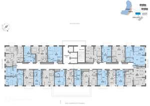 1-к квартира, вторичка, 18м2, 12/26 этаж