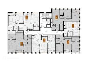 2-к квартира, вторичка, 88м2, 6/9 этаж