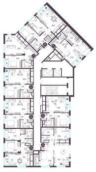 1-к квартира, вторичка, 45м2, 10/18 этаж