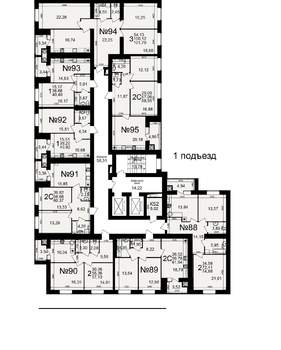 2-к квартира, вторичка, 72м2, 13/15 этаж