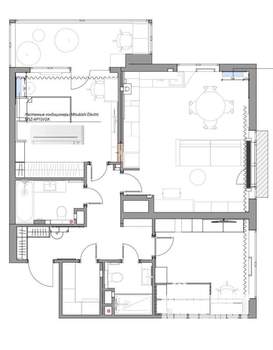 2-к квартира, вторичка, 73м2, 6/10 этаж