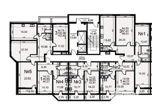 3-к квартира, вторичка, 99м2, 10/17 этаж