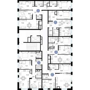 2-к квартира, вторичка, 47м2, 8/14 этаж